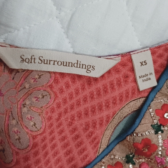 Soft Surroundings Parasol Midi Colorful embroidered Size XS - Picture 9 of 13
